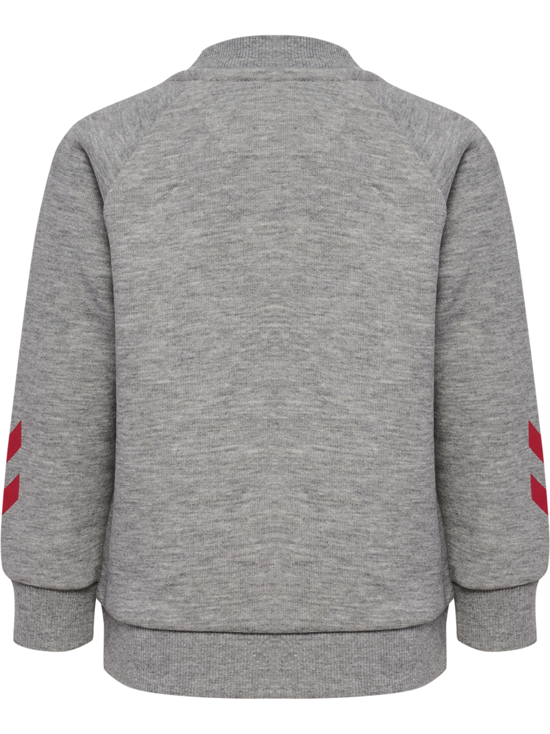 hmlMINI REG DBU CREWNECK, GREY MELANGE, packshot