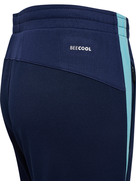 hmlLEAD 2.0 TRAINING PANTS KIDS, MARINE/BLUE FISH, packshot
