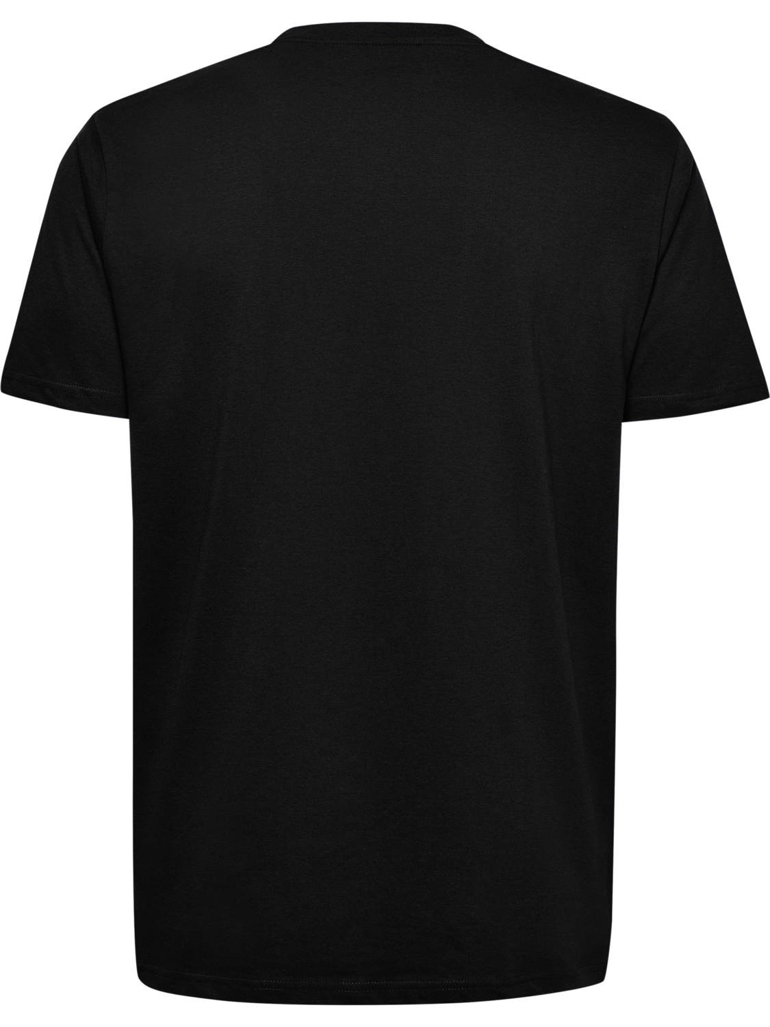HMLGO COTTON LOGO T-SHIRT S/S, BLACK, packshot