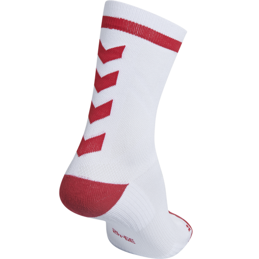 ELITE INDOOR SOCK LOW, WHITE, packshot