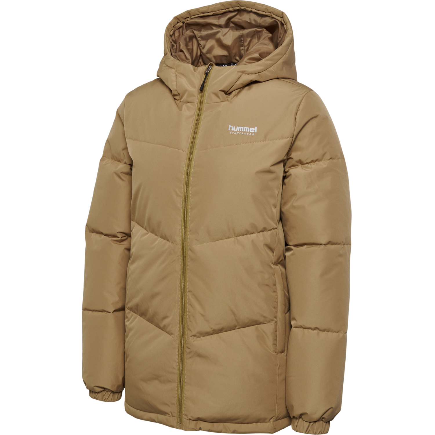 hmlLGC MIA PUFF JACKET, TIGERS EYE, packshot