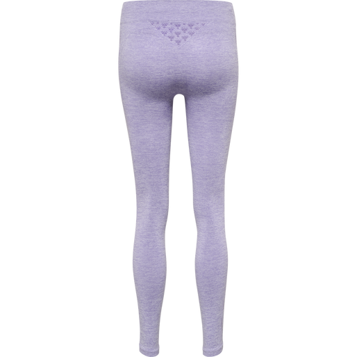 hmlCI SEAMLESS MID WAIST TIGHTS, LAVENDER MELANGE, packshot