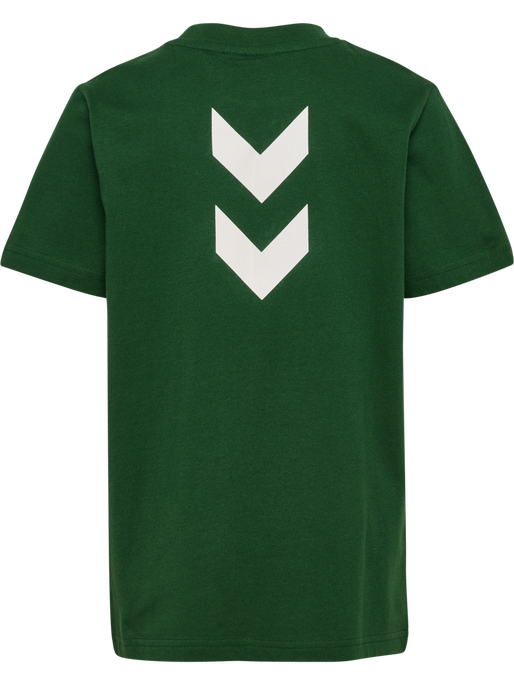 hmlJR GRAPHIC 1923 T-SHIRT S/S, DARK GREEN, packshot