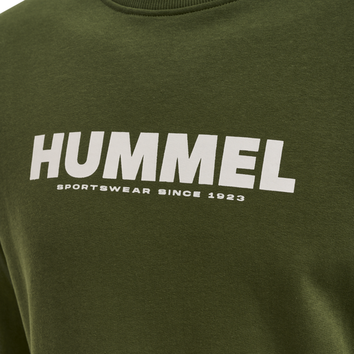 hmlLEGACY SWEATSHIRT, RIFLE GREEN hmlLEGACY SWEATSHIRT, RIFLE GREEN, packshot
