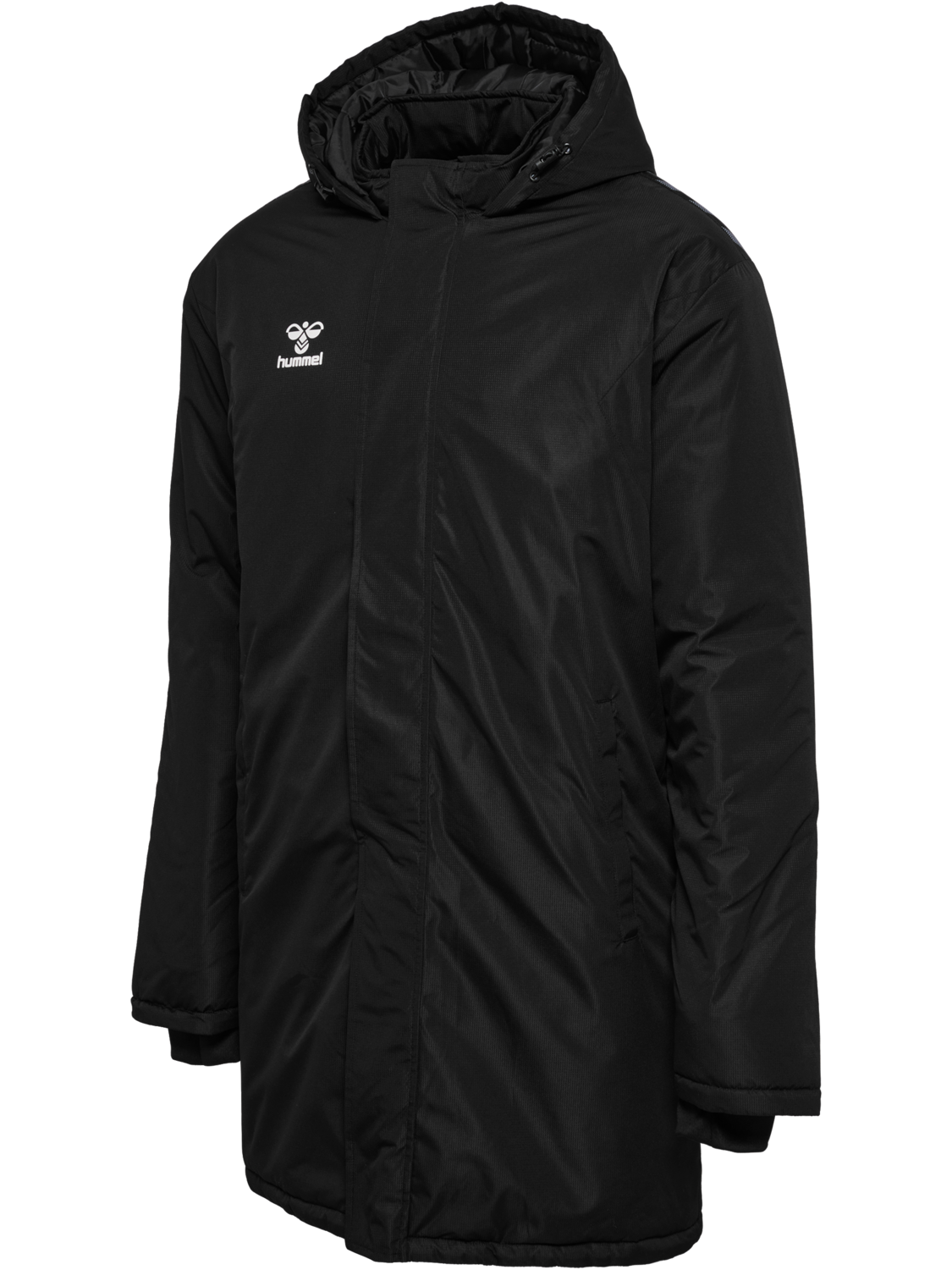 hmlAUTHENTIC BENCH JACKET, BLACK, packshot