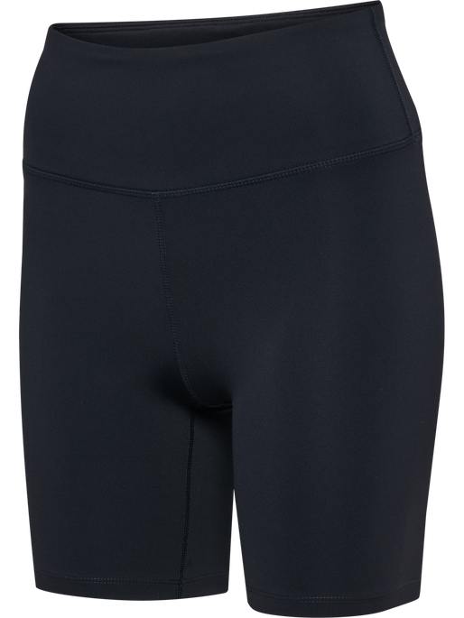 hmlCOURT MW POCKET TIGHTS SHORTS W, LIGHT GREY/BLACK, packshot