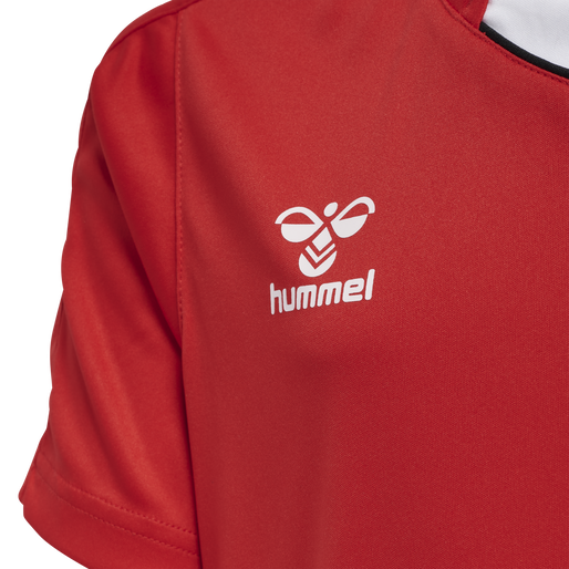 hmlCORE XK POLY JERSEY S/S KIDS, TRUE RED hmlCORE XK POLY JERSEY S/S KIDS, TRUE RED, packshot