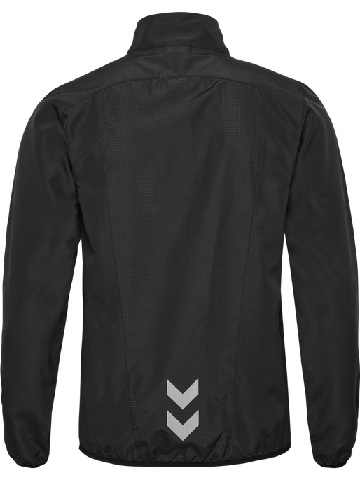 hmlRUN JACKET, BLACK hmlRUN JACKET, BLACK, packshot