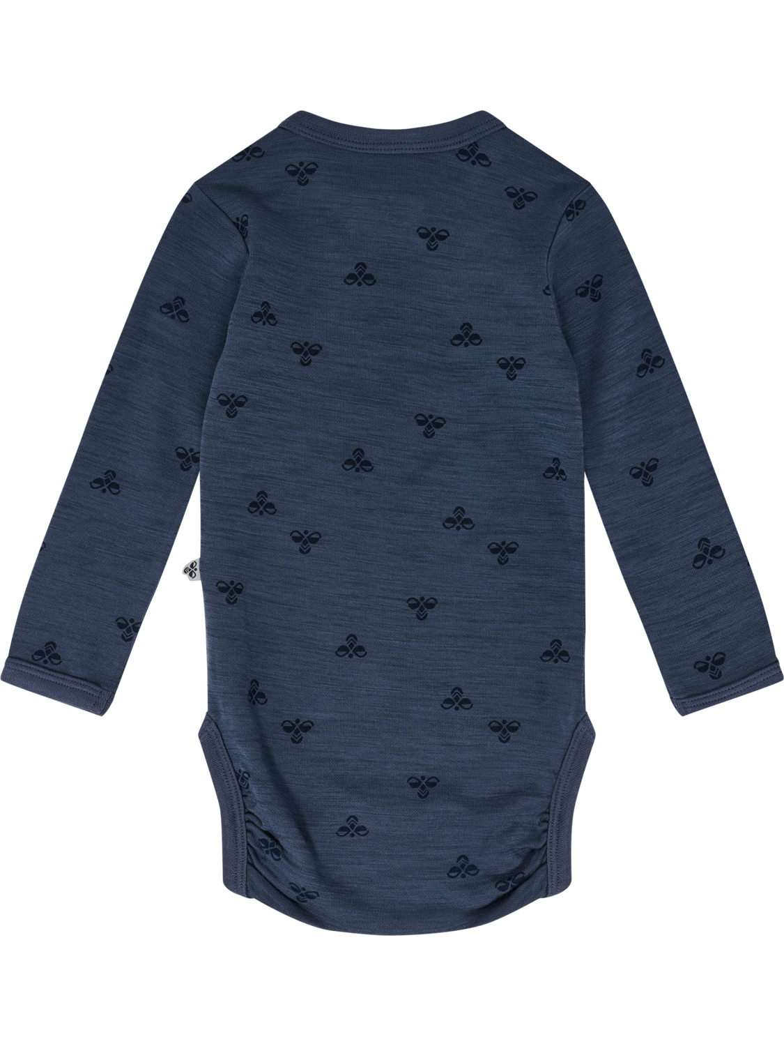 hmlMINI WOOL BODY L/S, VINTAGE INDIGO, packshot