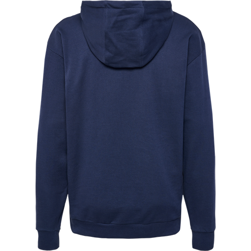 hmlLGC NATE HOODIE, PEACOAT hmlLGC NATE HOODIE, PEACOAT, packshot