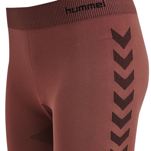 HUMMEL FIRST SEAMLESS TR SHT TIGH W, MARSALA, packshot