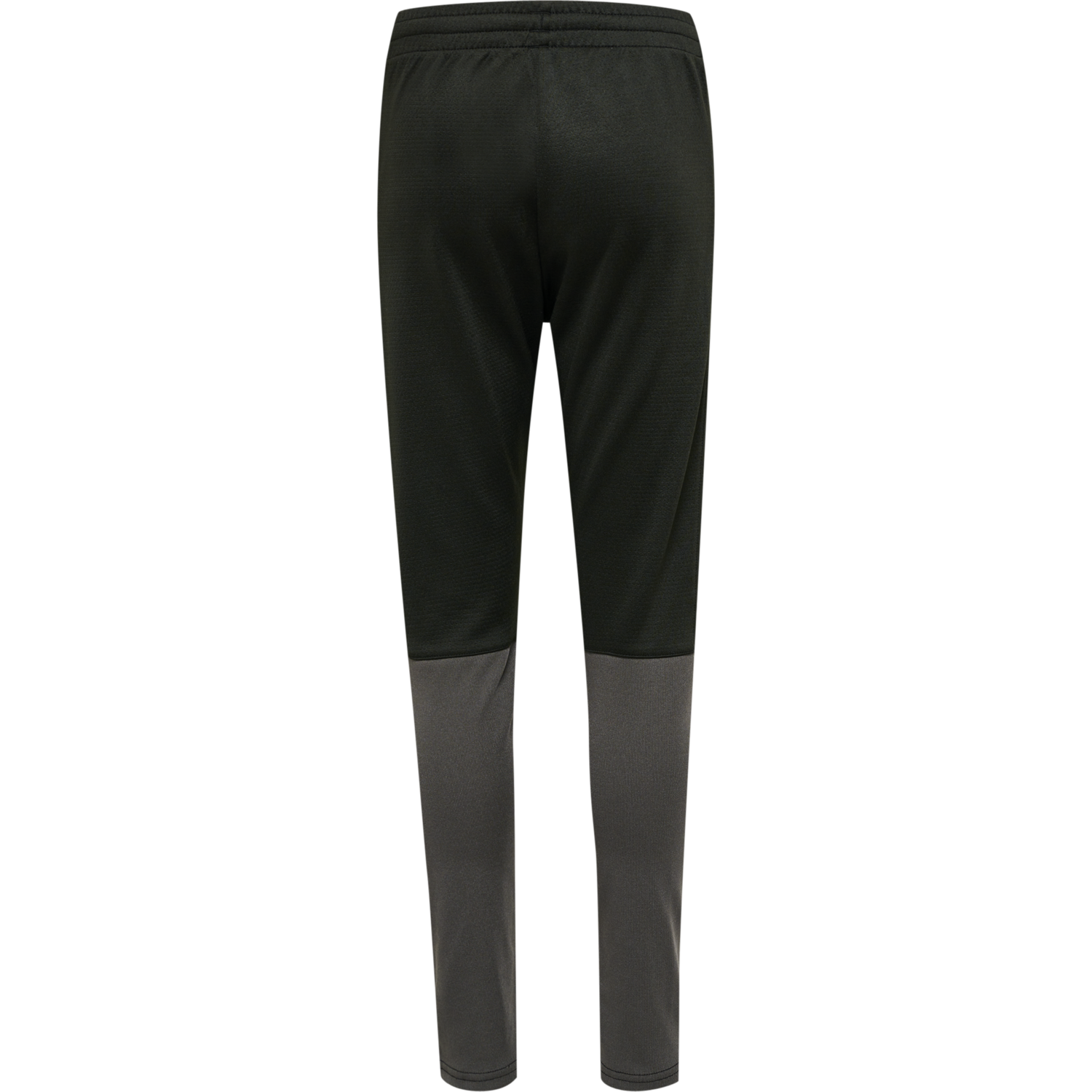 hmlONGRID POLY PANTS KIDS, JET BLACK/FORGED IRON, packshot