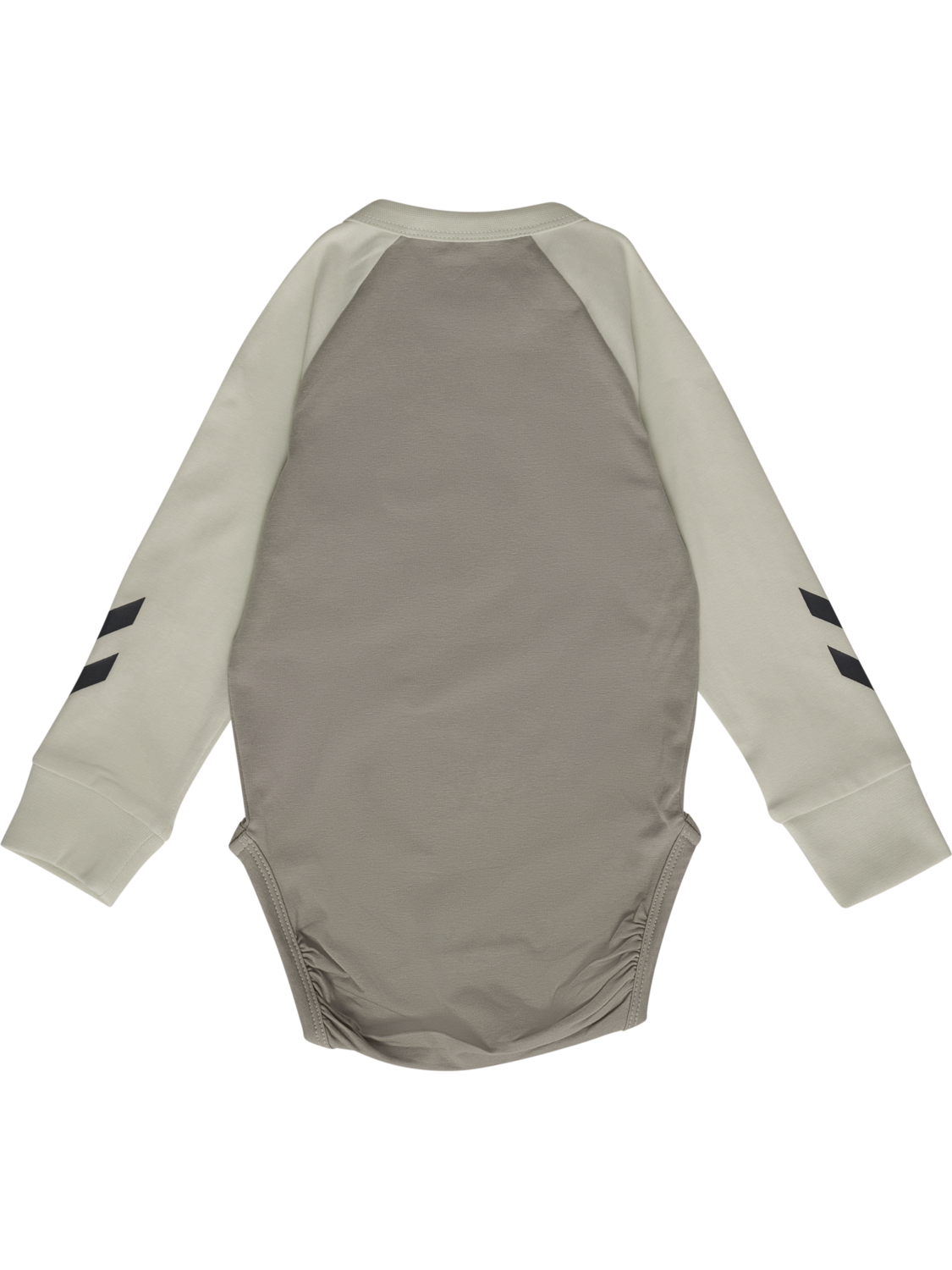 hmlMINI TRIPLE LOGO BODY L/S, VINTAGE KHAKI, packshot