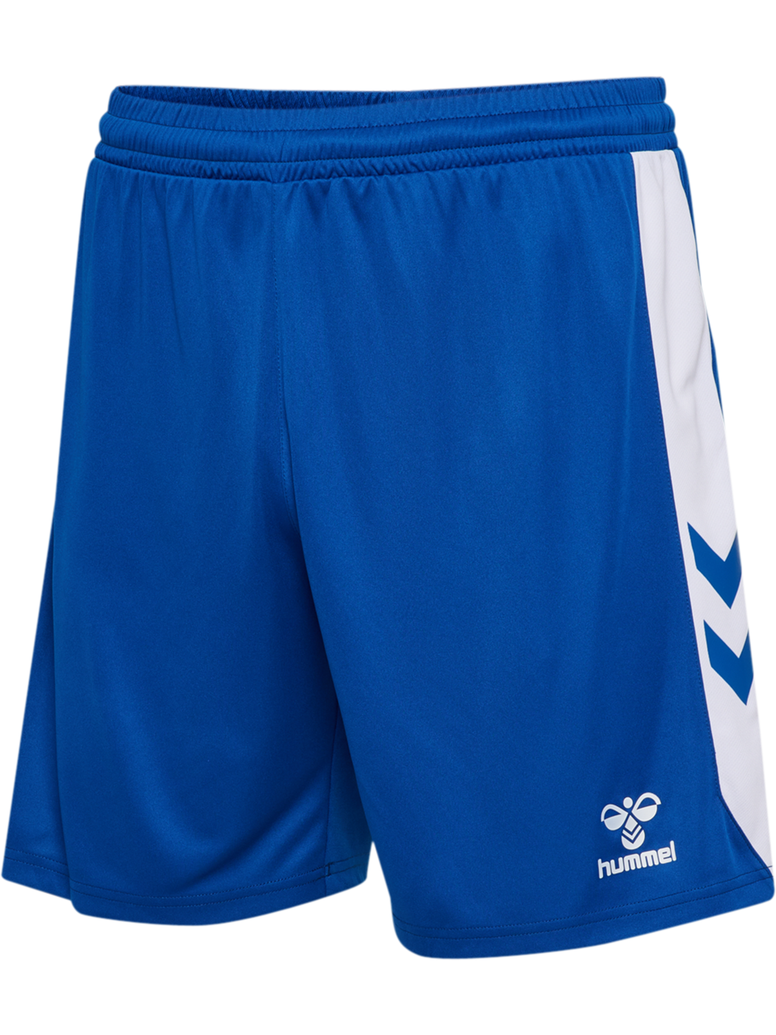 hmlMATCH SHORTS, TRUE BLUE/WHITE, packshot