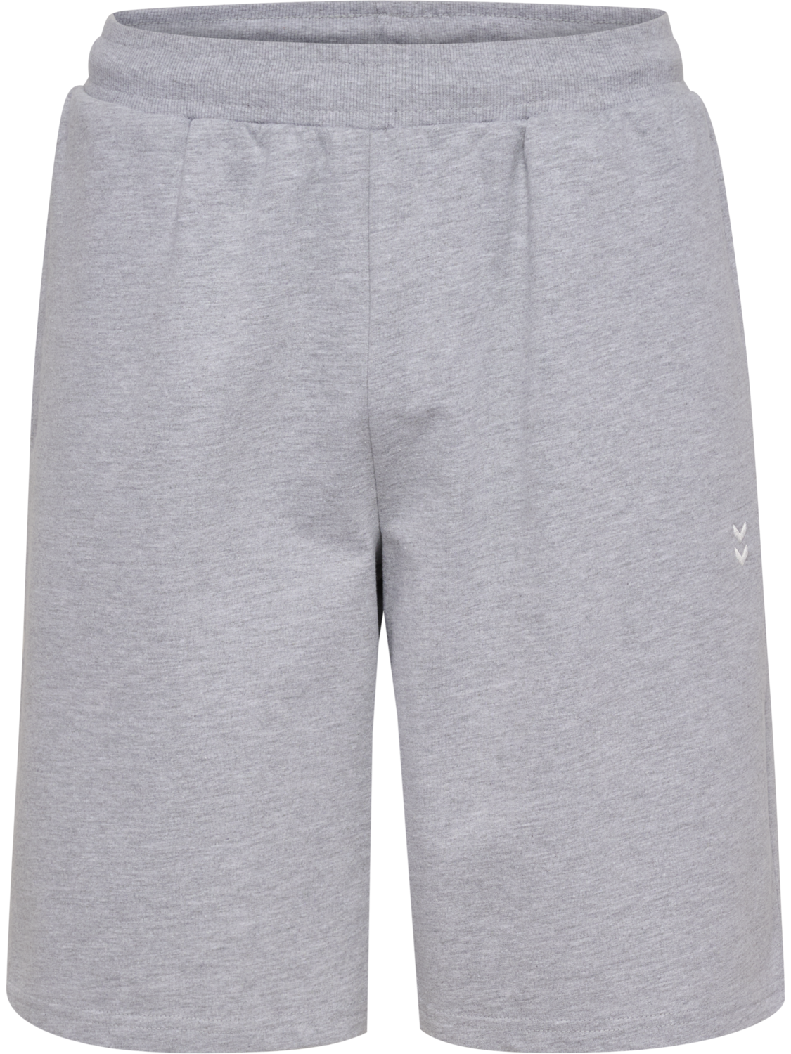 hmlPULSE LOOSE SWEAT SHORTS, GREY MELANGE, packshot