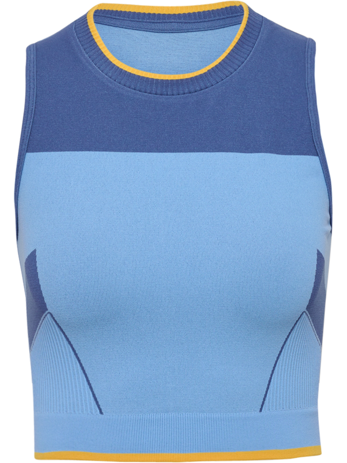 hmlSEAMLESS TOP, LICHEN BLUE, packshot