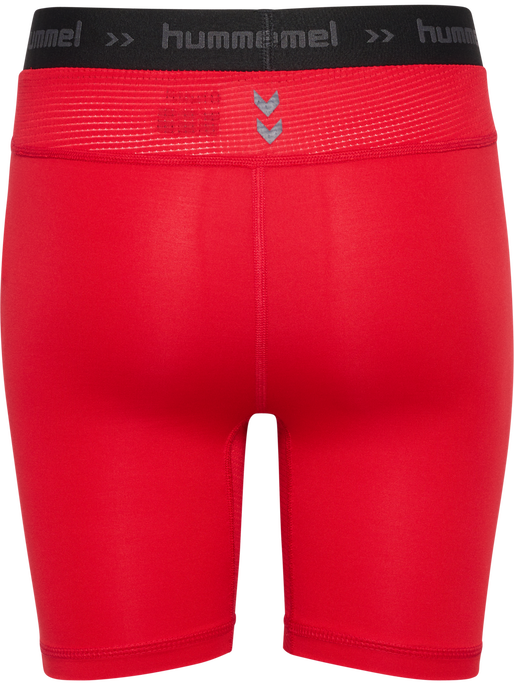 HML FIRST PERFORMAN KIDS TIG SHORTS, TRUE RED, packshot