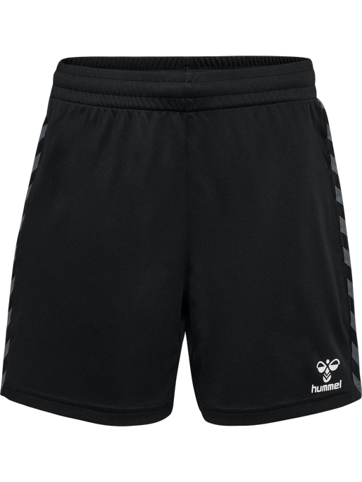 hmlAUTHENTIC PL SHORTS KIDS, BLACK, packshot