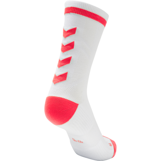 ELITE INDOOR SOCK LOW, WHITE, packshot