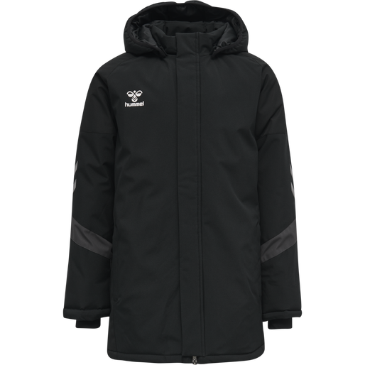hmlLEAD BENCH JACKET KIDS, BLACK, packshot