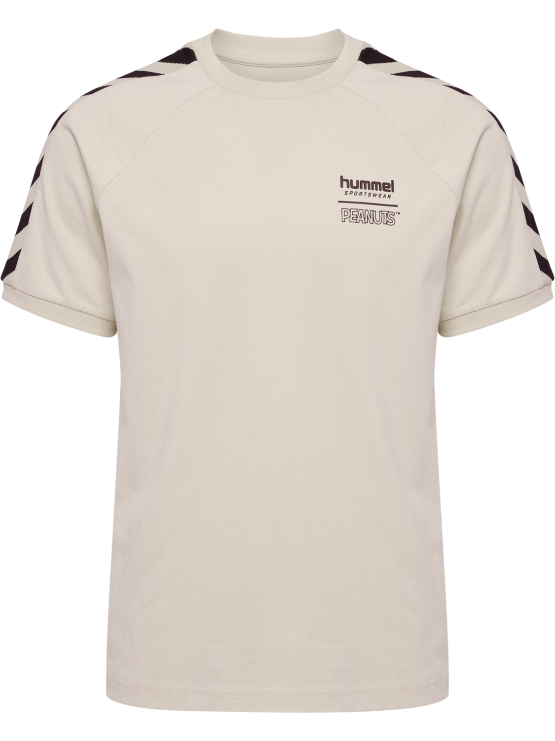 hmlARCHIVE T-SHIRT S/S PEANUTS, WHITECAP GRAY, packshot