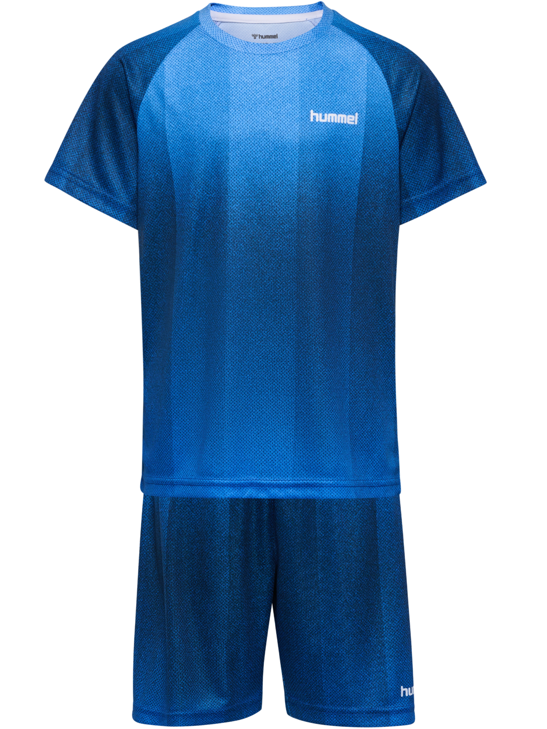 hmlJR GRADIENT STRIPE SET, DRESS BLUES, packshot