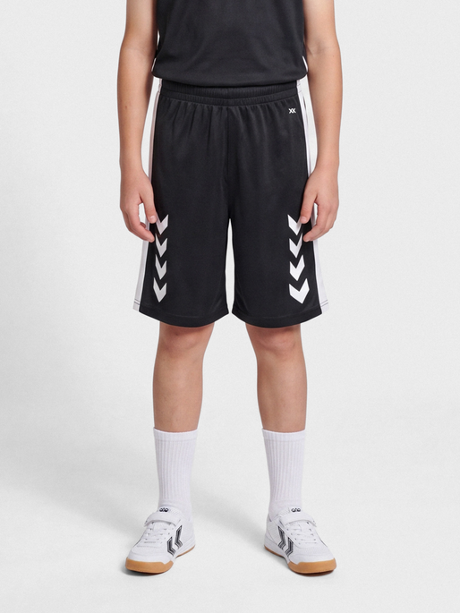 hmlCORE XK BASKET SHORTS KIDS, BLACK, model