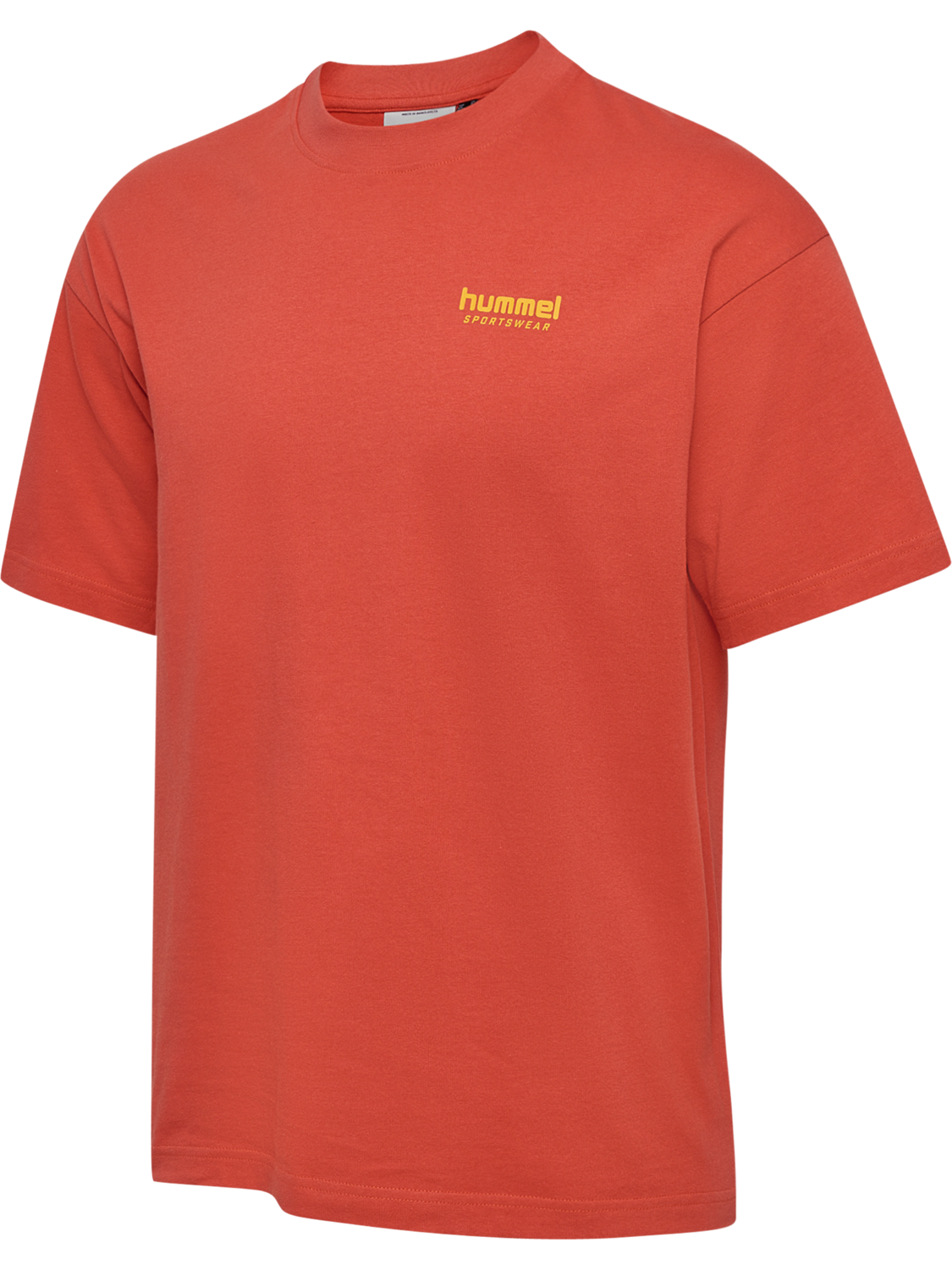 hmlLOOSE T-SHIRT S/S BEES STADIUM, PAPRIKA, packshot