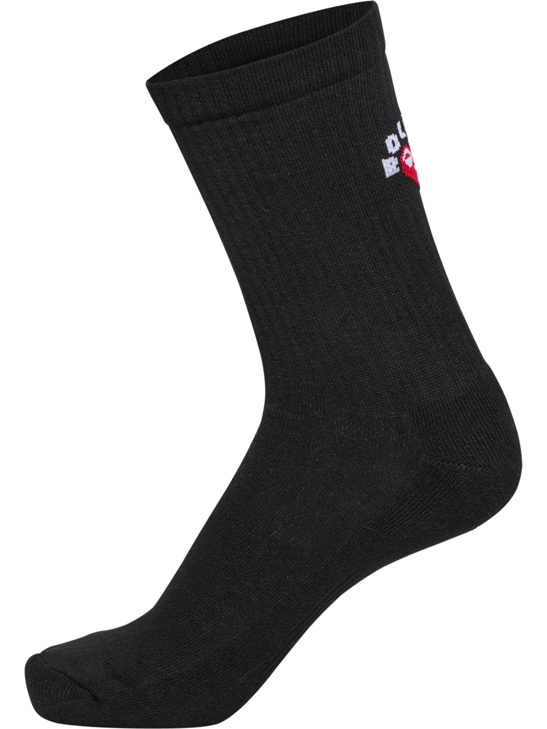 hmlROLIGAN 2-PACK SOCKS, BLACK, packshot