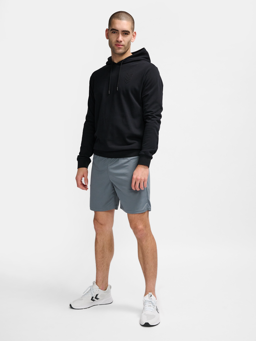 hmlACTIVE CO HOODIE, BLACK, model