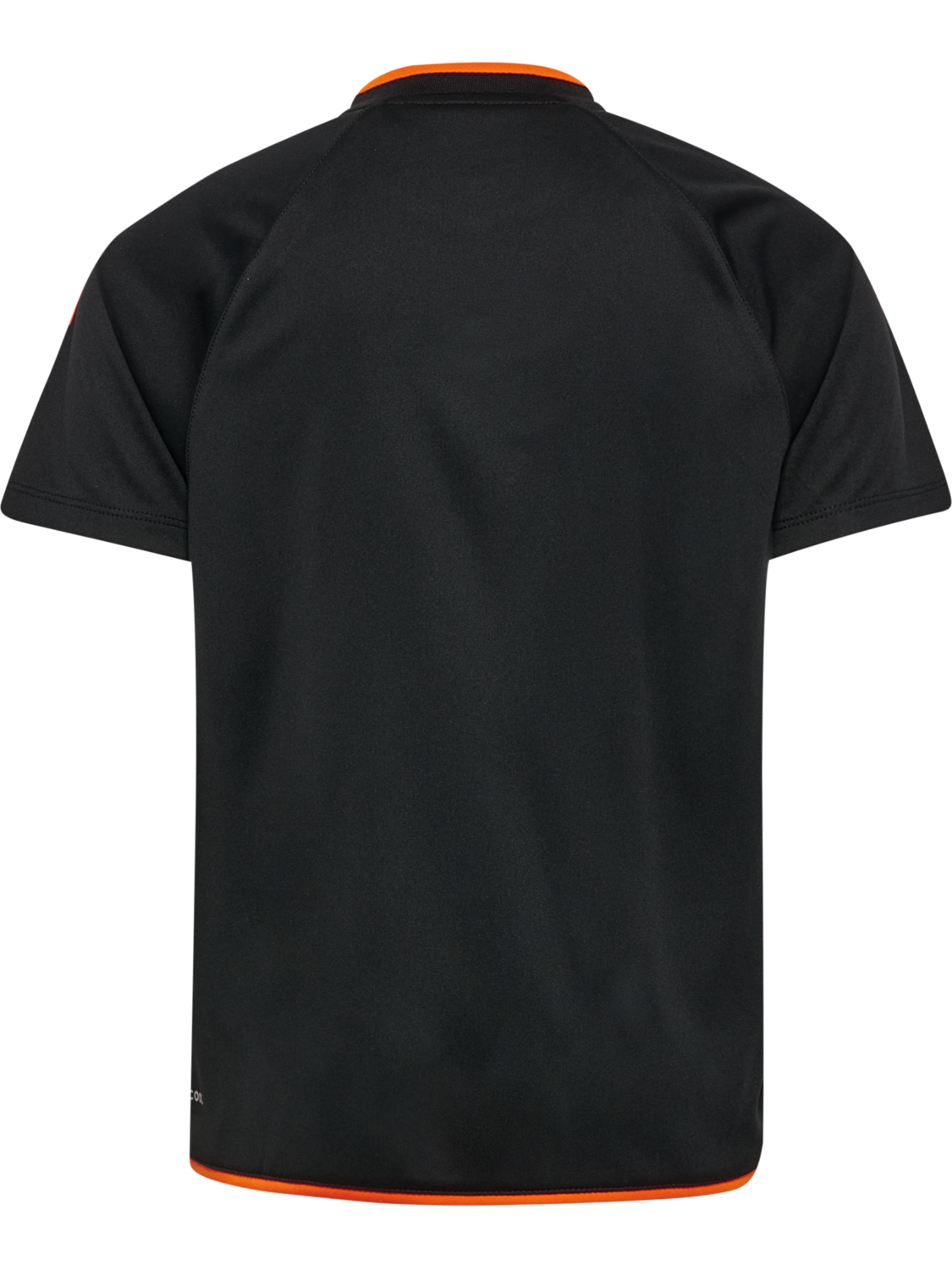 hmlCORE 2.0 JERSEY S/S KIDS, BLACK/ORANGE TIGER, packshot