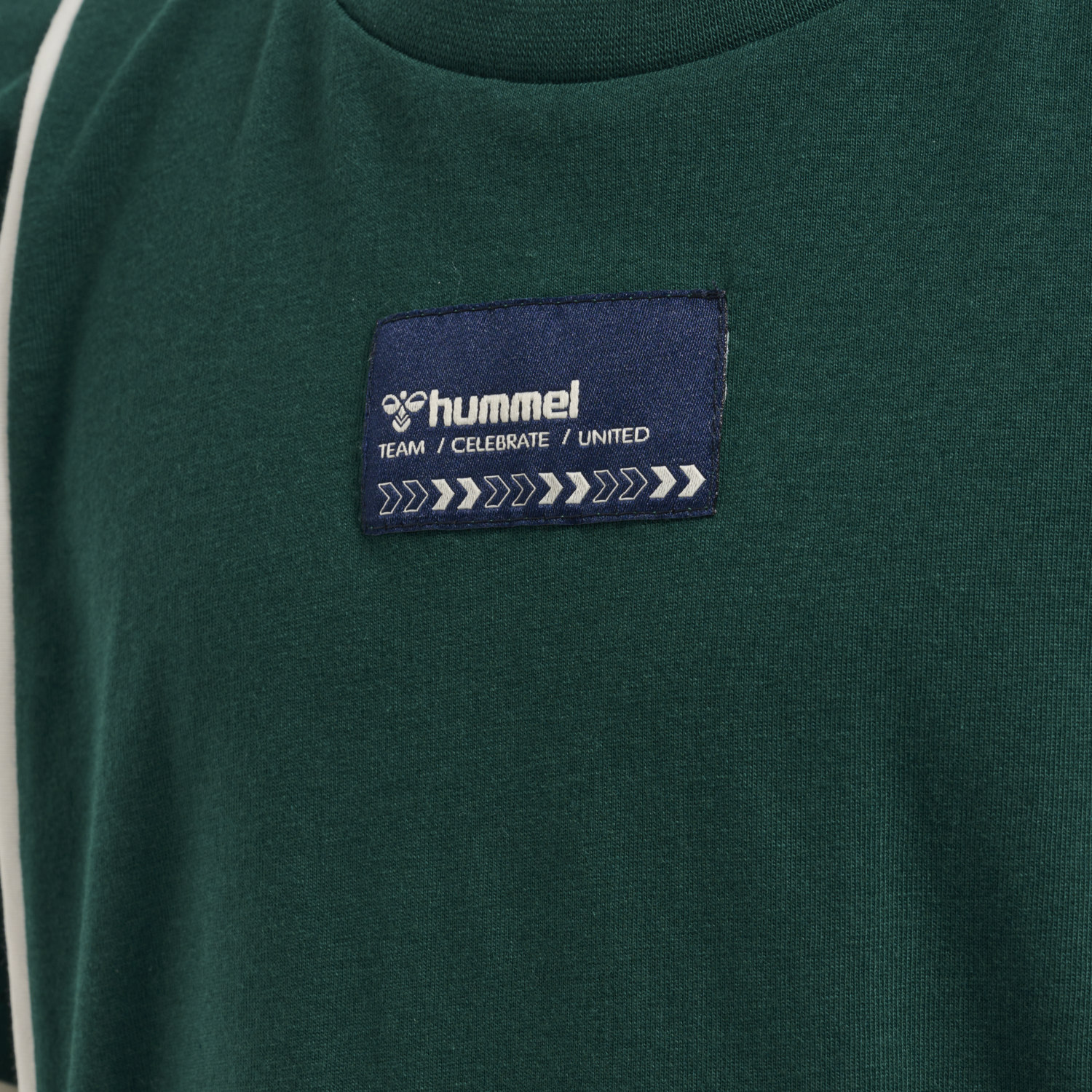 hmlDITMER T-SHIRT S/S, DEEP TEAL, packshot