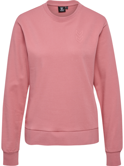 hmlACTIVE SWEATSHIRT WOMAN, DUSTY ROSE, packshot