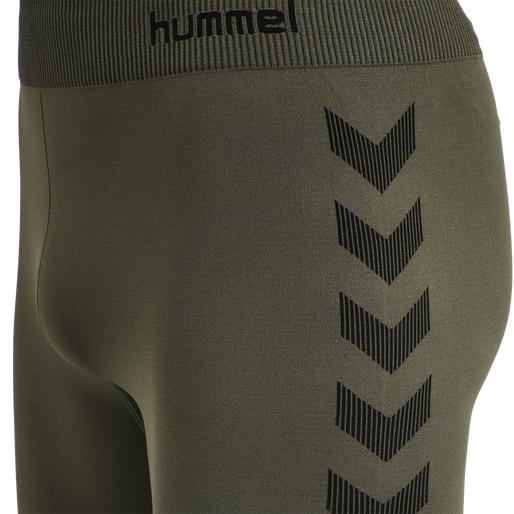 HUMMEL FIRST SEAMLESS TR SHT TIGHTS, GRAPE LEAF, packshot