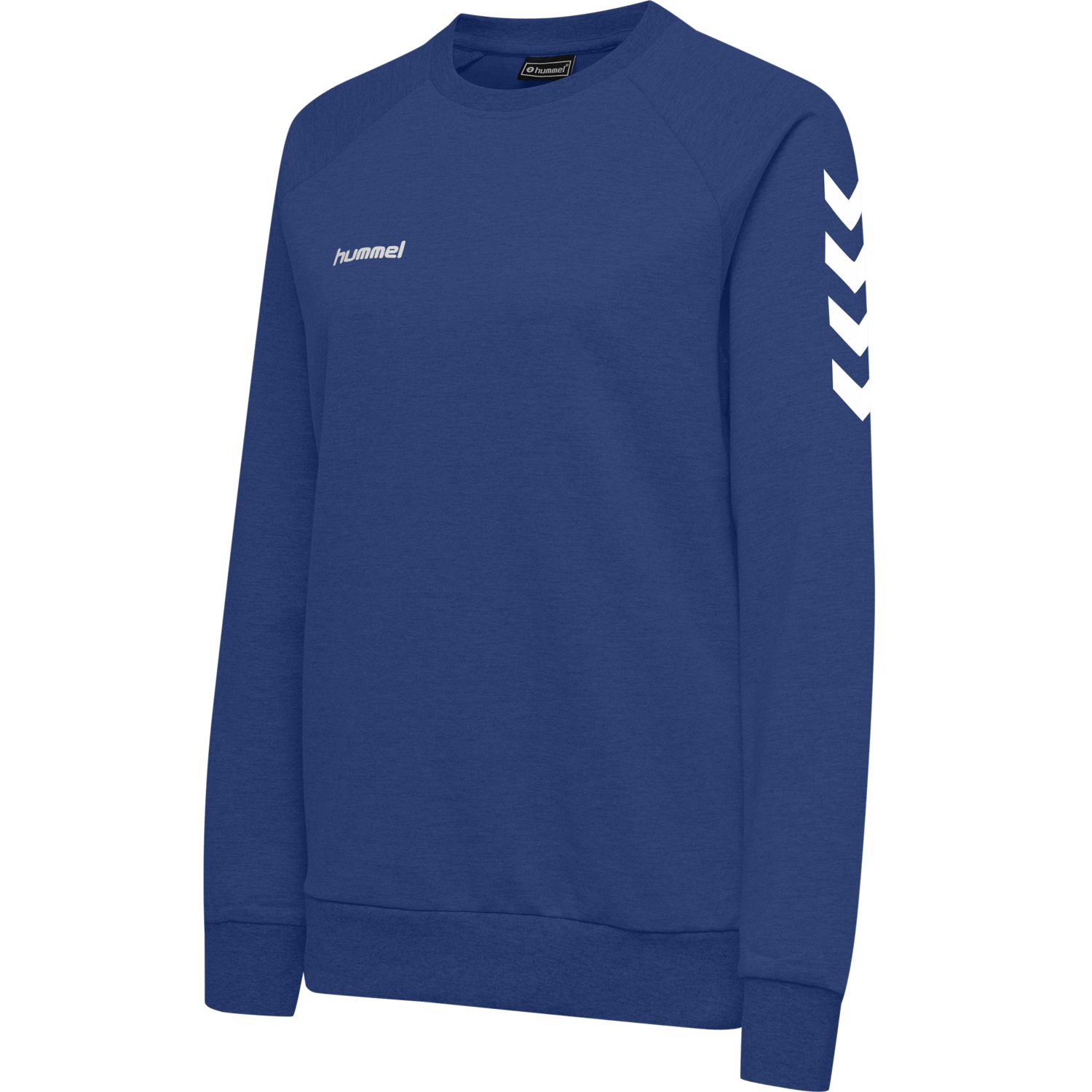 HMLGO COTTON SWEATSHIRT WOMAN, TRUE BLUE, packshot