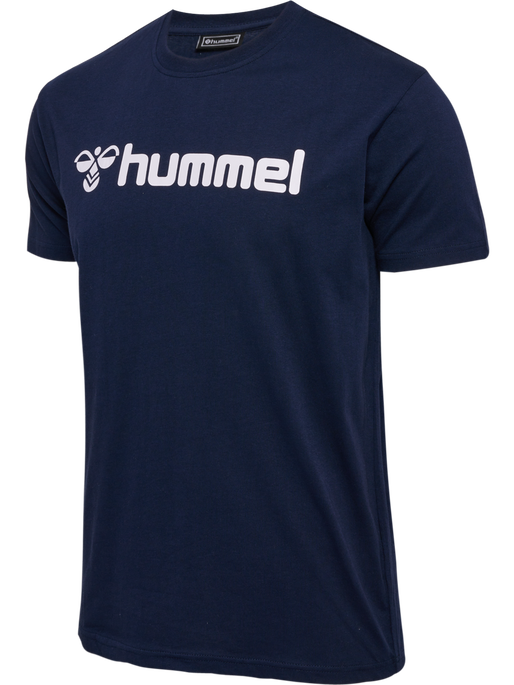 hmlMOVER COTTON T-SHIRT S/S, MARINE hmlMOVER COTTON T-SHIRT S/S, MARINE, packshot