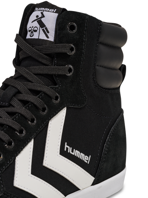 HUMMEL SLIMMER STADIL HIGH, BLACK/ WHITE KH, packshot