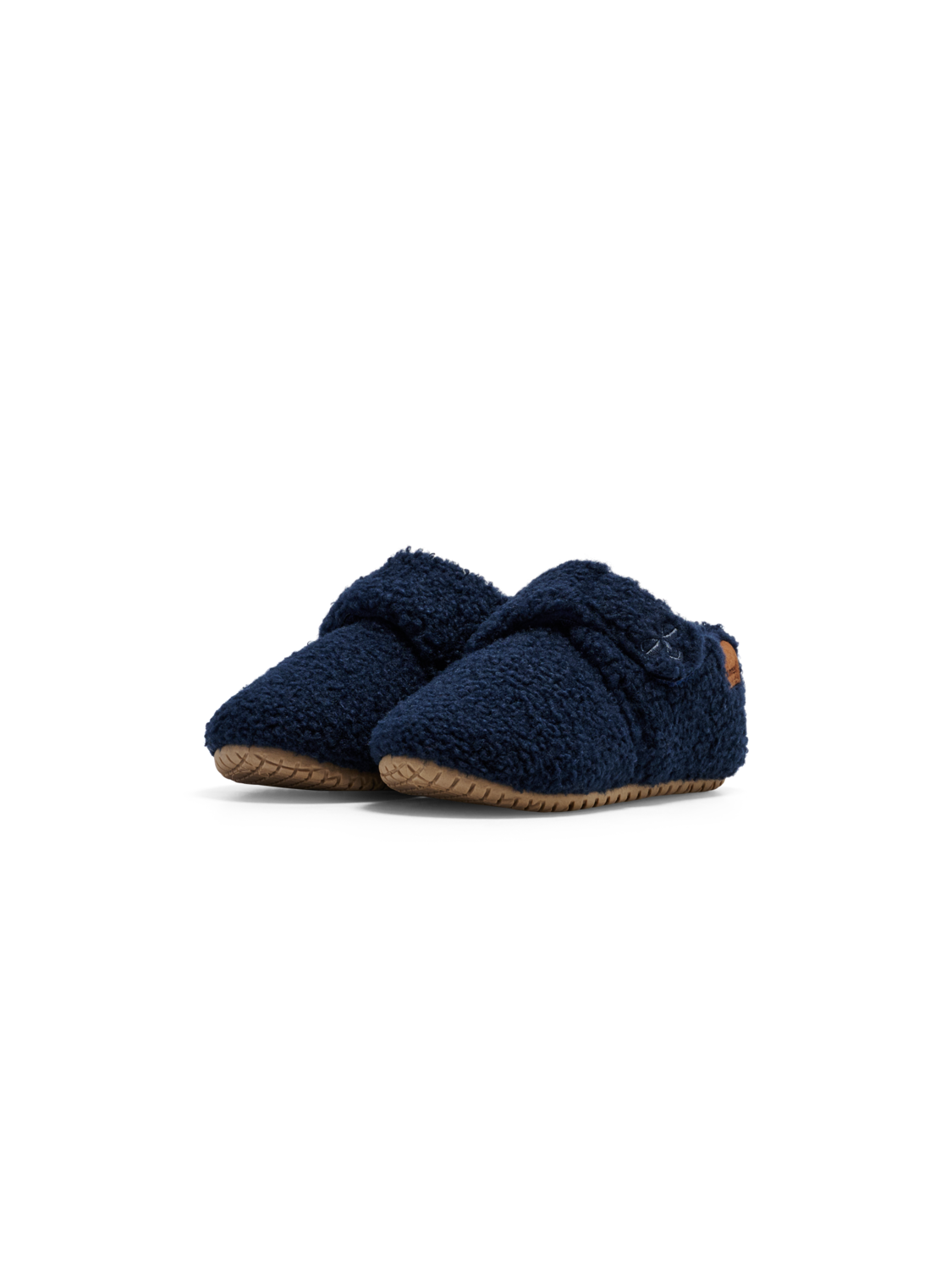 TEDDY SLIPPER INFANT, BLACK IRIS, packshot