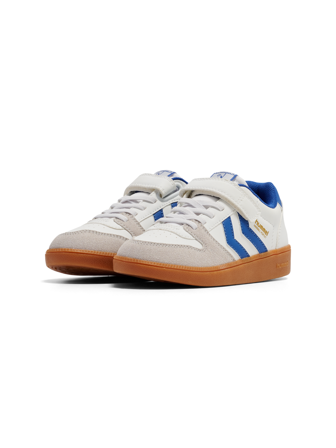 HANDBALL PERFEKT SP JR, WHITE/TRUE BLUE, packshot