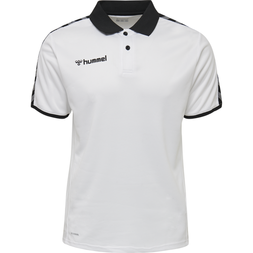 hmlAUTHENTIC FUNCTIONAL POLO, WHITE, packshot