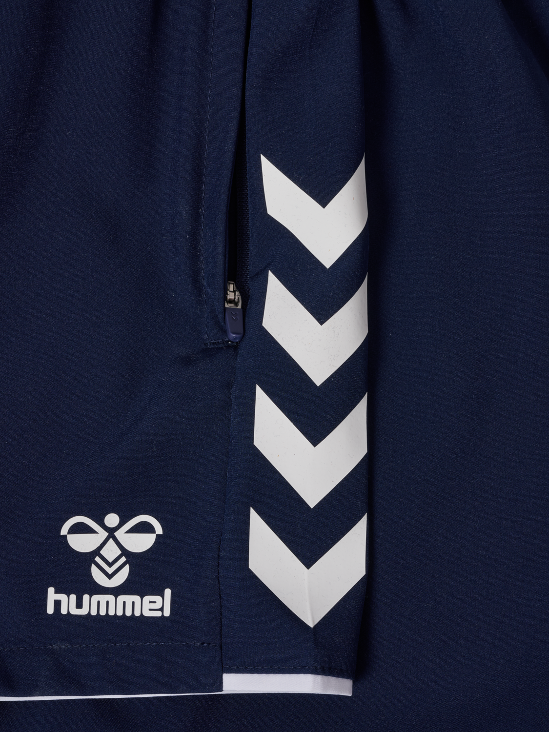 hmlCORE 2.0 WOVEN SHORTS KIDS, MARINE/WHITE, packshot