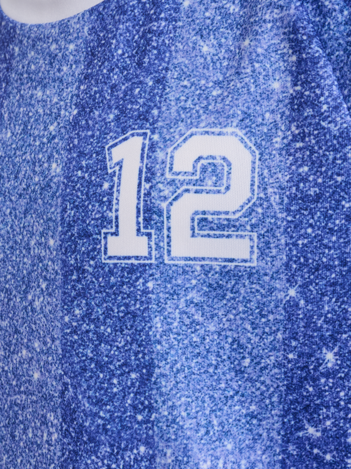 hmlSHIMMER T-SHIRT S/S, DAZZLING BLUE/BRIGHT WHITE, packshot