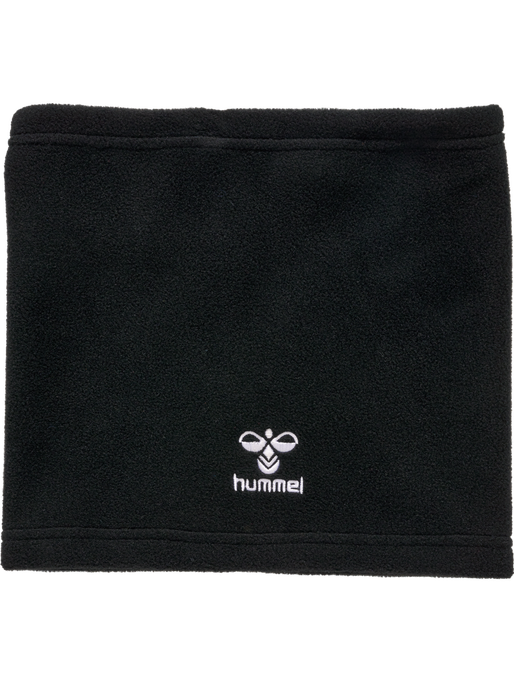 hmlFLEECE NECK TUBE, BLACK, packshot