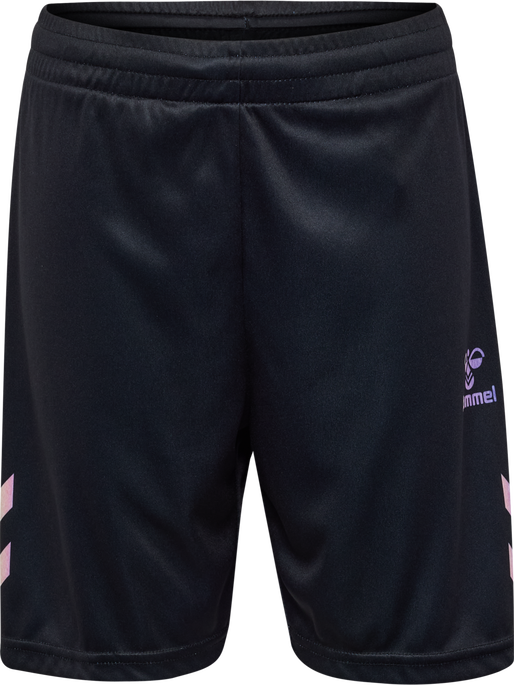 hmlSHIMMER SHORTS, BLACK, packshot