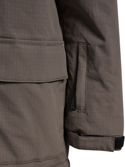 hmlBOB TEX JACKET, MAJOR BROWN hmlBOB TEX JACKET, MAJOR BROWN, packshot