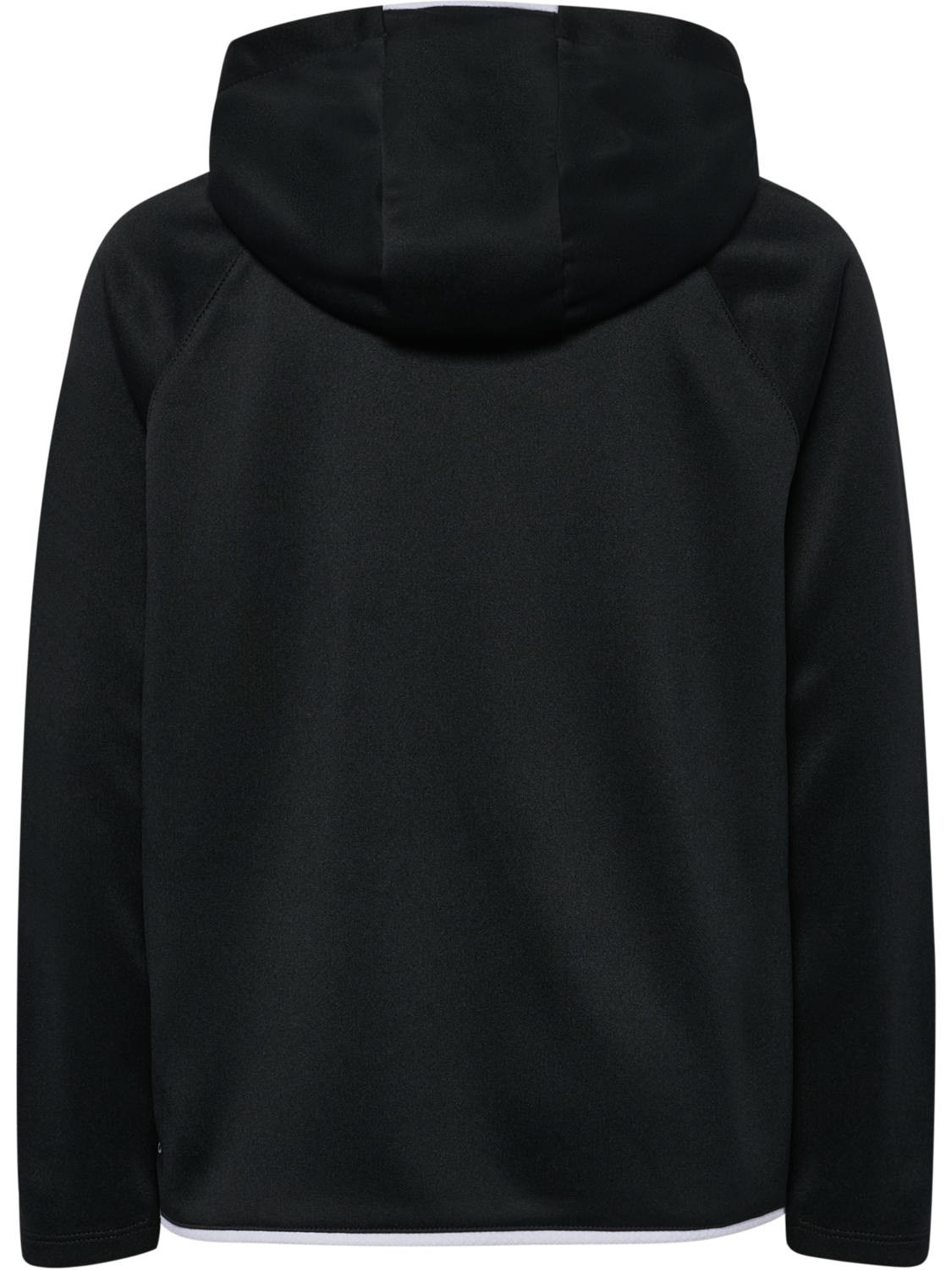 hmlCORE 2.0 HOODIE KIDS, BLACK/WHITE, packshot