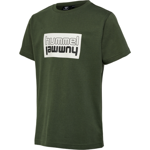 hmlDUO T-SHIRT 2-PACK, BLACK/THYME, packshot