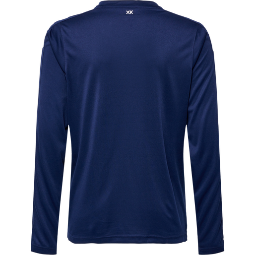 hmlCORE XK POLY JERSEY L/S KIDS, MARINE hmlCORE XK POLY JERSEY L/S KIDS, MARINE, packshot