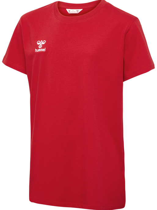 hmlGO 2.0 T-SHIRT S/S KIDS, TRUE RED, packshot