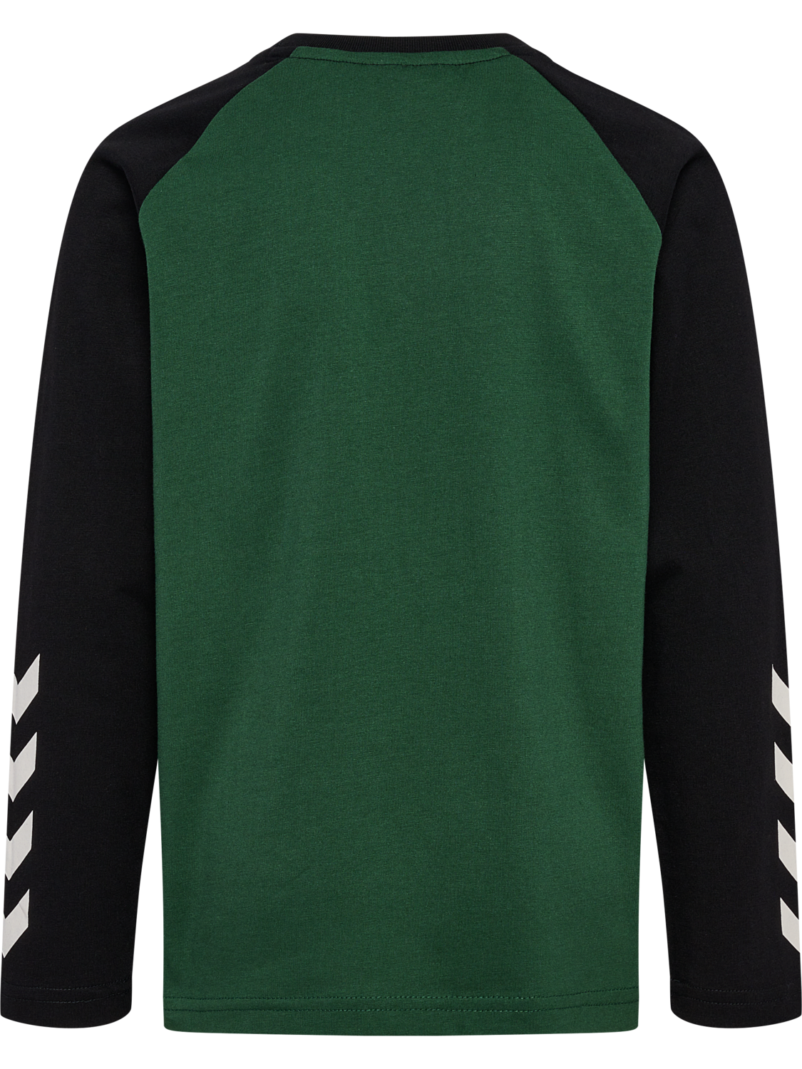 hmlJR LOGO T-SHIRT L/S, DARK GREEN, packshot